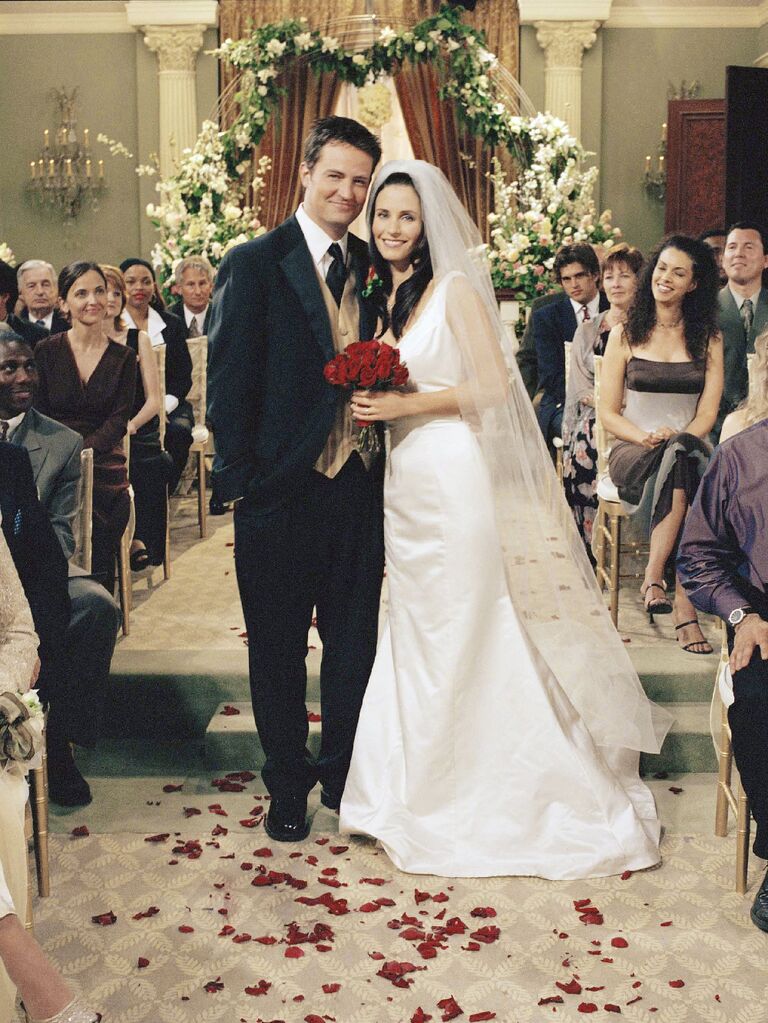 Monica Gellar's wedding dress from Friends