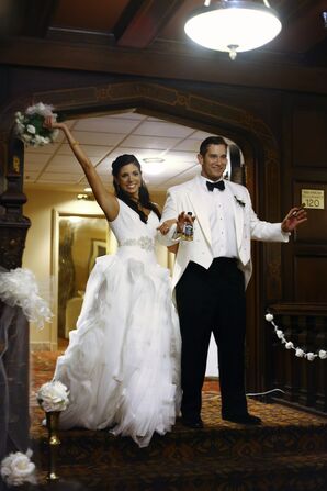Vera Wang Ruffled Tulle Wedding Dress