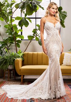 Beloved by Casablanca Bridal BL318 Robyn Mermaid and Trumpet Wedding Dress