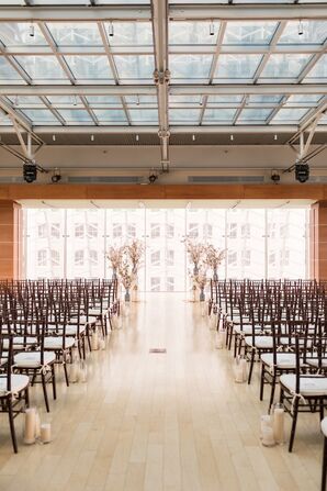 Wedding Ceremony at Kimmel Center for the Performing Arts, Philadelphia