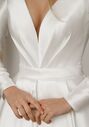 Olivia Bottega Mikado Wedding Dress Ester with Long Sleeves A-Line Wedding Dress - thumbnail - 7
