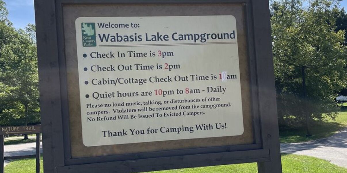 Picture of Wabasis Lake Campground