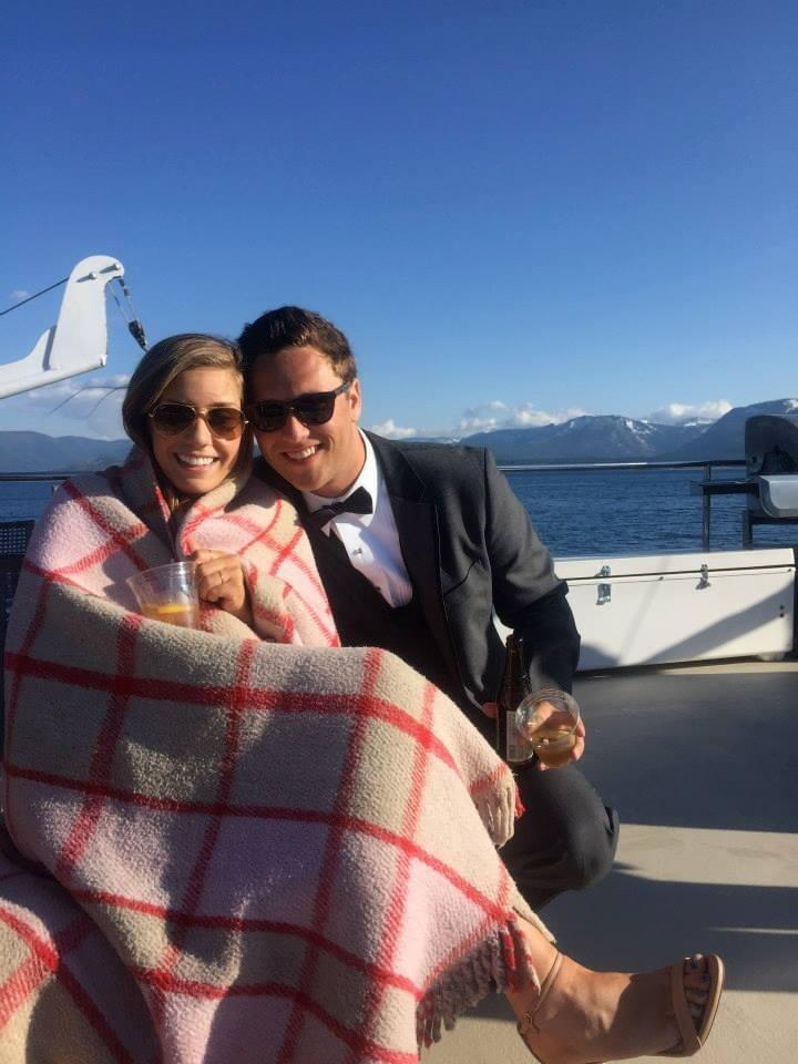 One year later.... still going to date events as "friends." PIKE Formal senior year in Tahoe.
