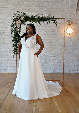 Stella York 7361 plus A-Line Wedding Dress