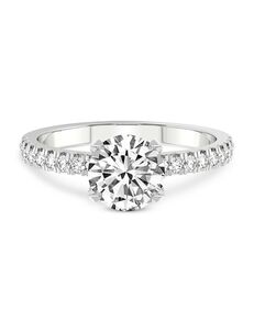 Friendly Diamonds Elegant Princess, Asscher, Cushion, Emerald, Heart, Marquise, Pear, Radiant, Round, Oval Cut Engagement Ring