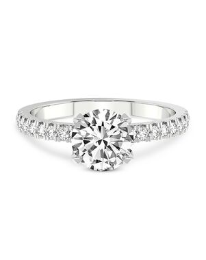 Friendly Diamonds Elegant Princess, Asscher, Cushion, Emerald, Heart, Marquise, Pear, Radiant, Round, Oval Cut Engagement Ring