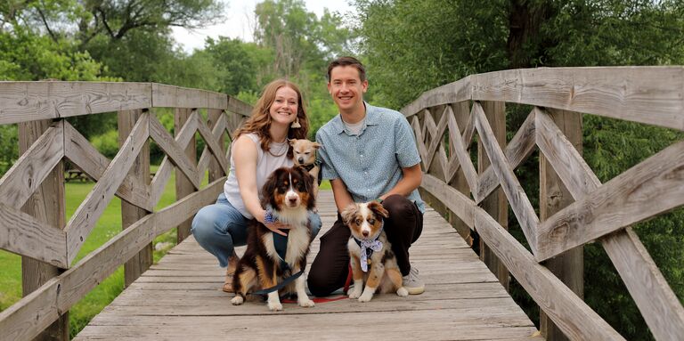 Rachel & Tom Home Page Banner