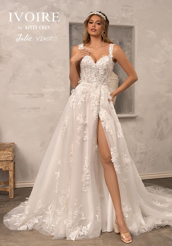 IVOIRE by KITTY CHEN JULIE, V2407 A-Line Wedding Dress - 1