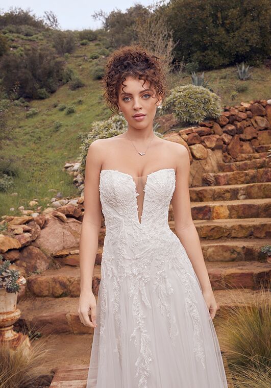 Beloved by Casablanca Bridal BL423 Vivi Fit-and-Flare Wedding Dress - 6