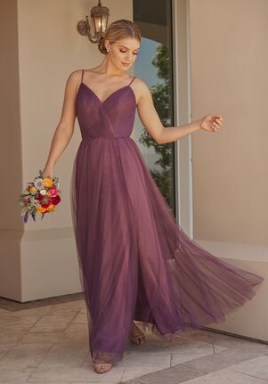 B2 Bridesmaids by Jasmine B253021 V-Neck Bridesmaid Dress