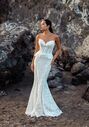 Wilderly Bride F412 - Indigo Fit-and-Flare Wedding Dress - thumbnail - 1