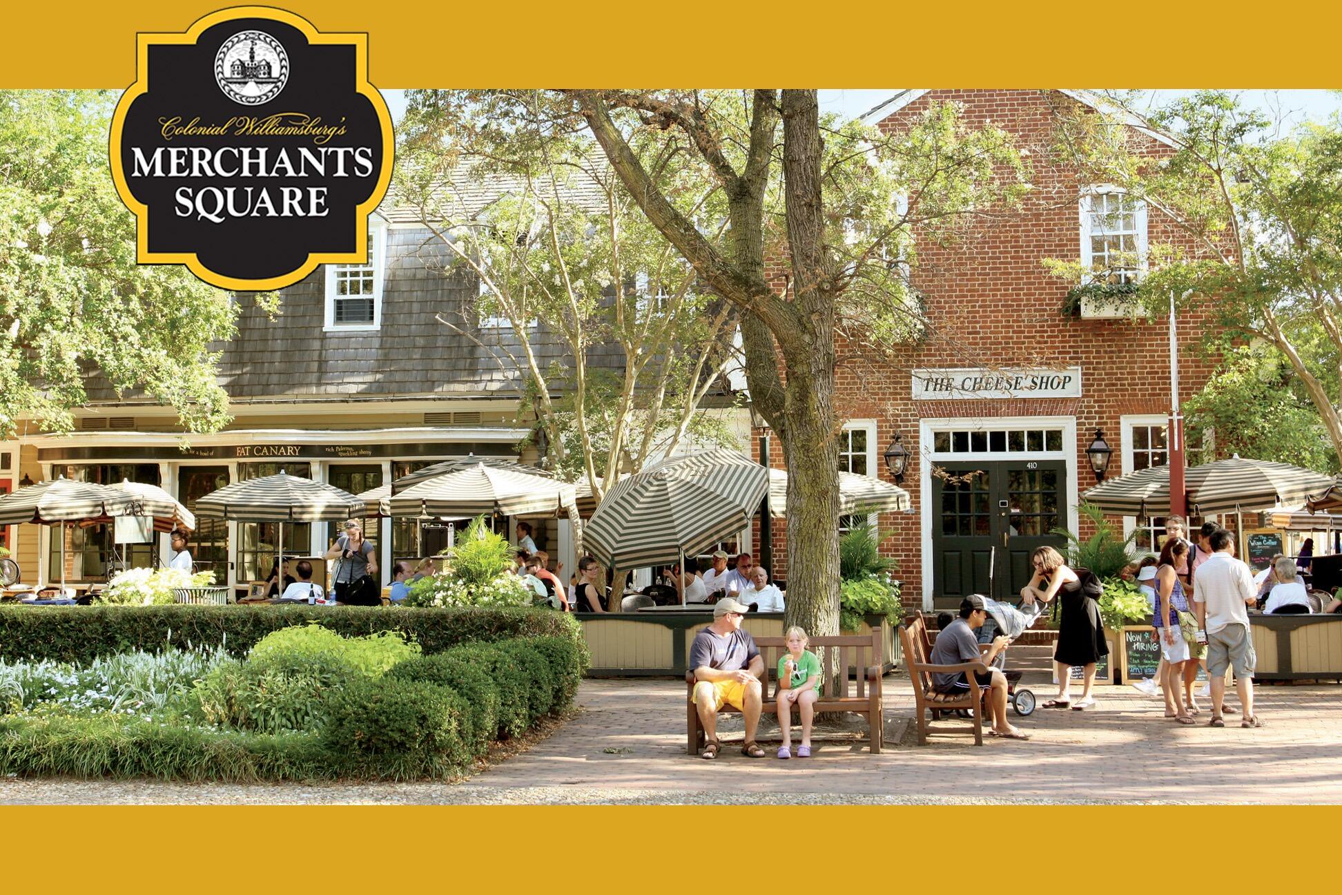 Picture of Colonial Williamsburg's Merchants Square