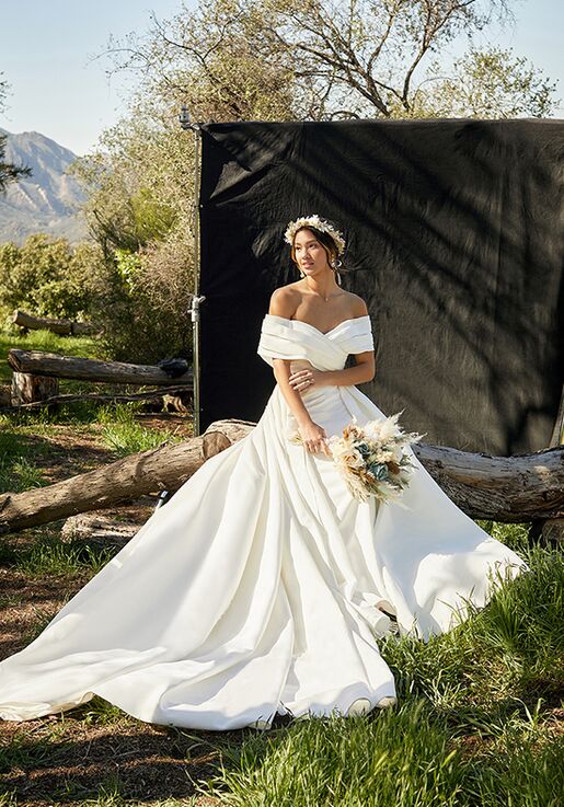 Madison James Karoline Sheath Wedding Dress - 5