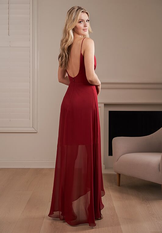 B2 Bridesmaids by Jasmine B243059 V-Neck and Plunge Bridesmaid Dress - 4