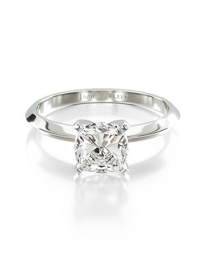 James Allen Cushion Cut Engagement Ring