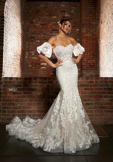 Morilee by Madeline Gardner Hazel, 1201 Fit-and-Flare Wedding Dress