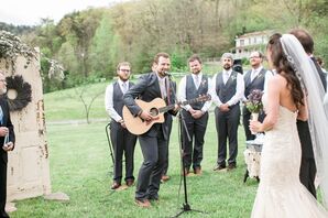 Groom Sings Bridal Processional Song
