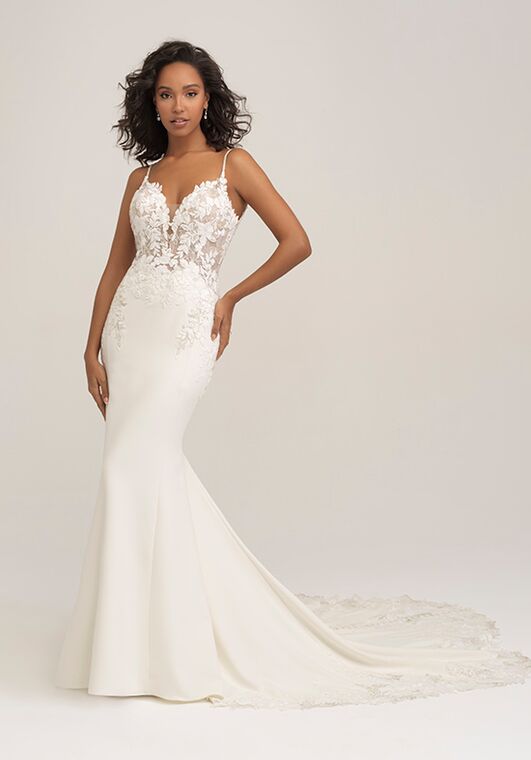 Allure Romance 3450 Sheath Wedding Dress - 6