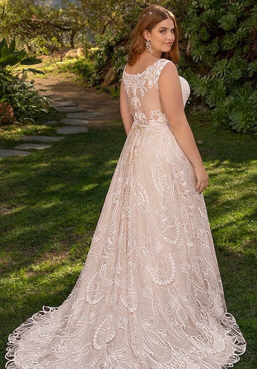 Beloved by Casablanca Bridal BL303 Ember A-Line Wedding Dress - 7