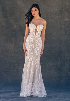 Allure Couture C725 Sheath Wedding Dress