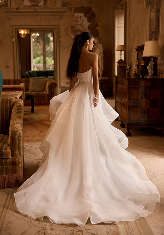 Moonlight Collection J6974 A-Line Wedding Dress - 2