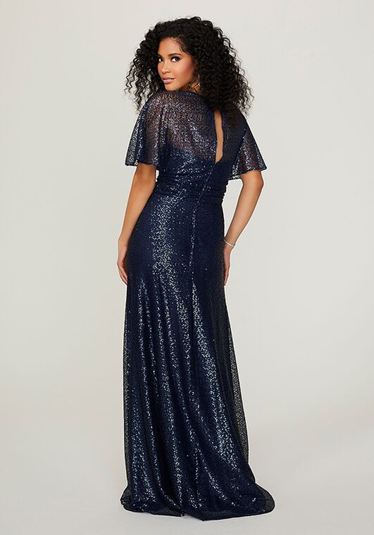 Morilee by Madeline Gardner Bridesmaids Style 21785 V-Neck Bridesmaid Dress - 4