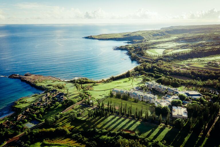 kapalua maui coastline the ritz carlton maui hawaii
