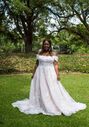 Essense of Australia D3464 plus A-Line Wedding Dress - thumbnail - 5