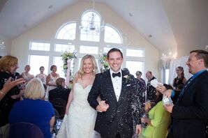 Custom Black Brooks Brothers Groom's Tuxedo