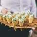 Ice Cream Cone-Inspired Cocktail Hour Food