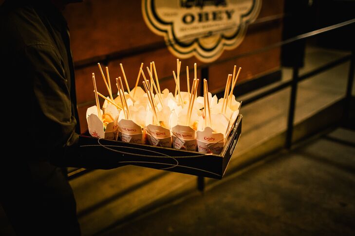 Chinese Take Out Hors d'Oeuvres