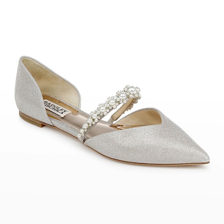 25 Flat Wedding Shoes Fancy Enough for Your Special Day