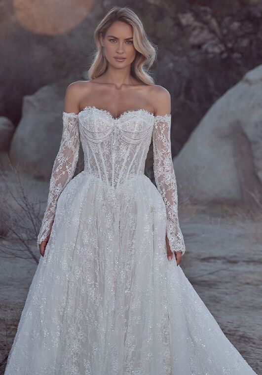 Calla Blanche 126105 Bianca A-Line Wedding Dress - 5